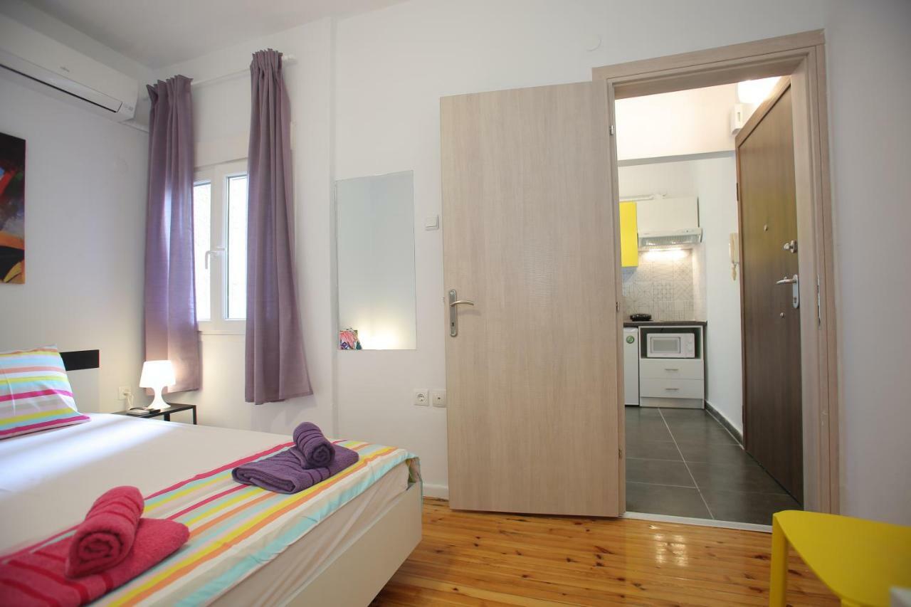 Central Studio Flat Thessaloniki Exterior foto